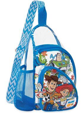 Trendy Clear Crossbody Bag for Boys | Transparent Sling Bag for Kids